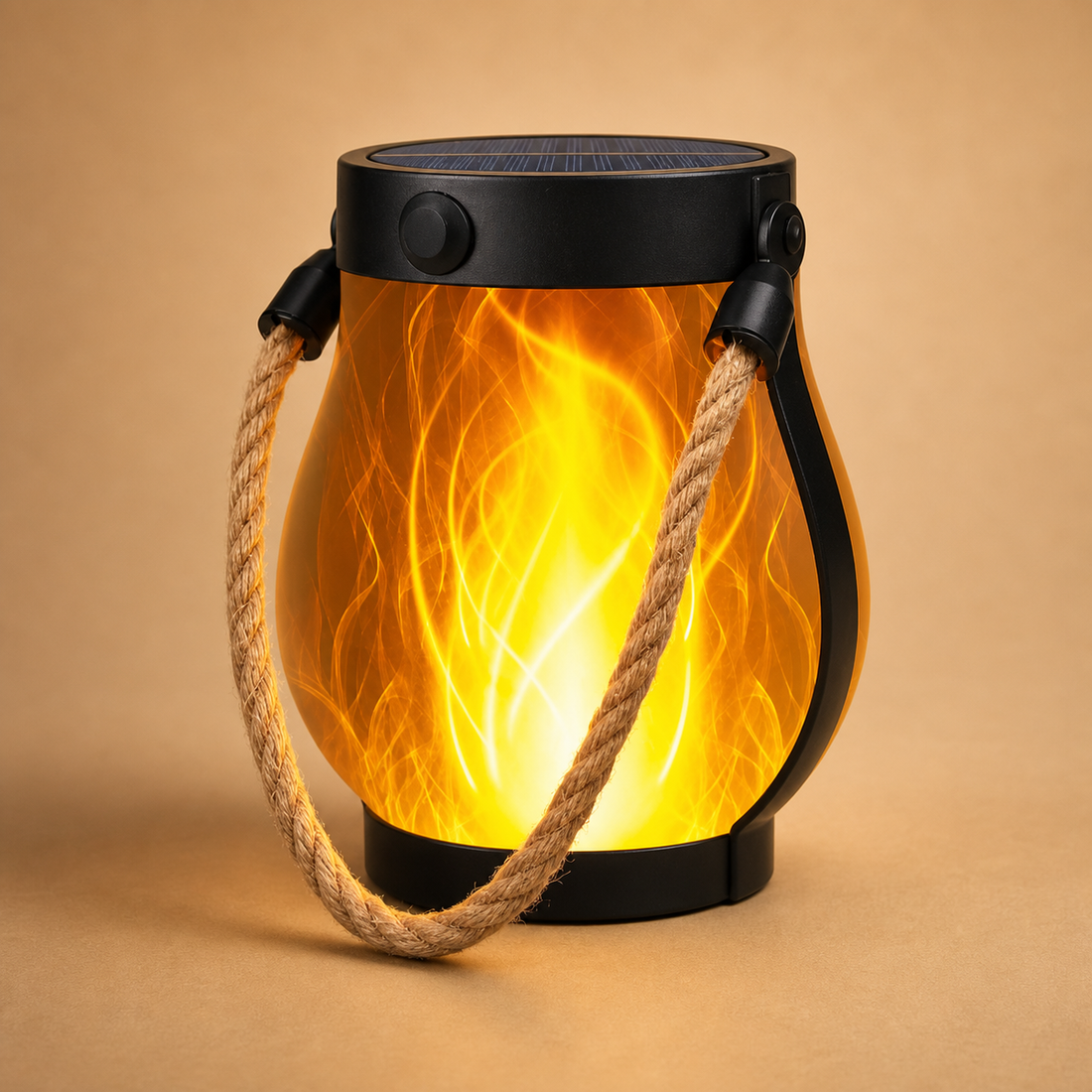 Lanterne Solaire à Flamme – Suspension Effet Flamme Dansante