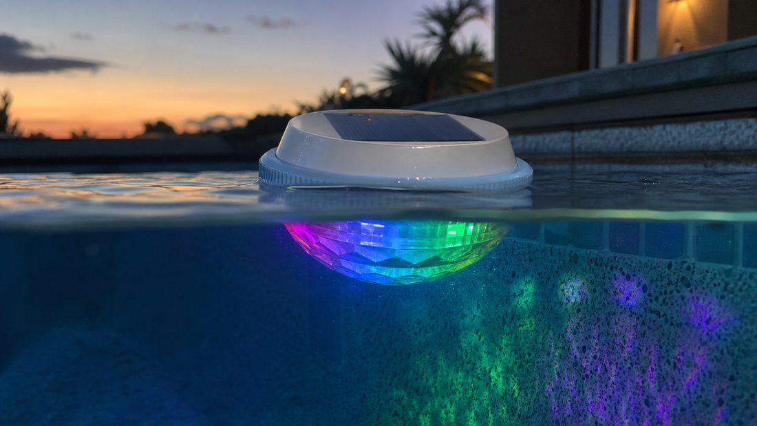 Lampe Solaire Flottante – Boule Lumineuse Piscine RGB Multicolore