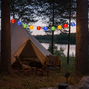 Guirlande solaire à lanternes - Extérieur étanche