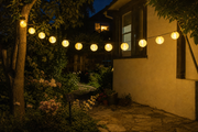 Guirlande solaire à lanternes - Extérieur étanche