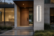 Applique murale LED design (FILAIRE — non solaire)